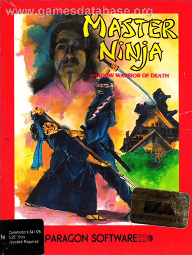 Master Ninja: Shadow Warrior of Death - Commodore 64 - Artwork - Box
