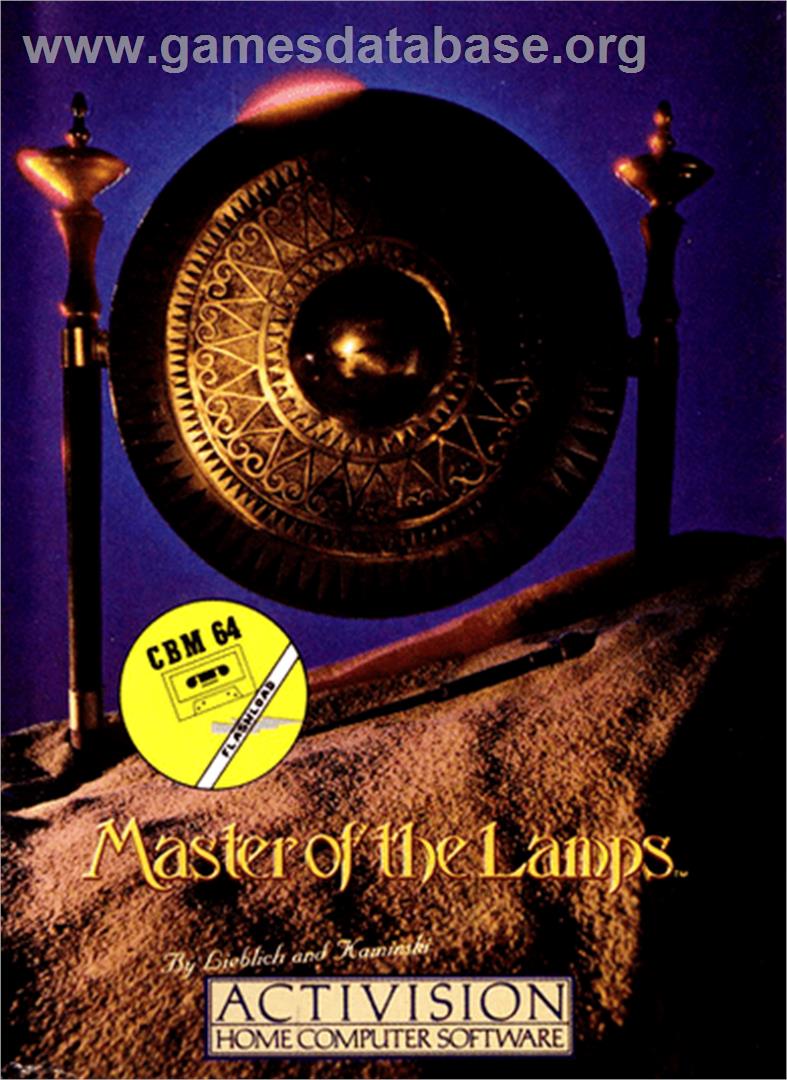 Master of the Lamps - Commodore 64 - Artwork - Box