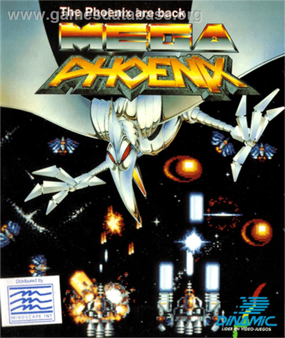 Mega Phoenix - Commodore 64 - Artwork - Box