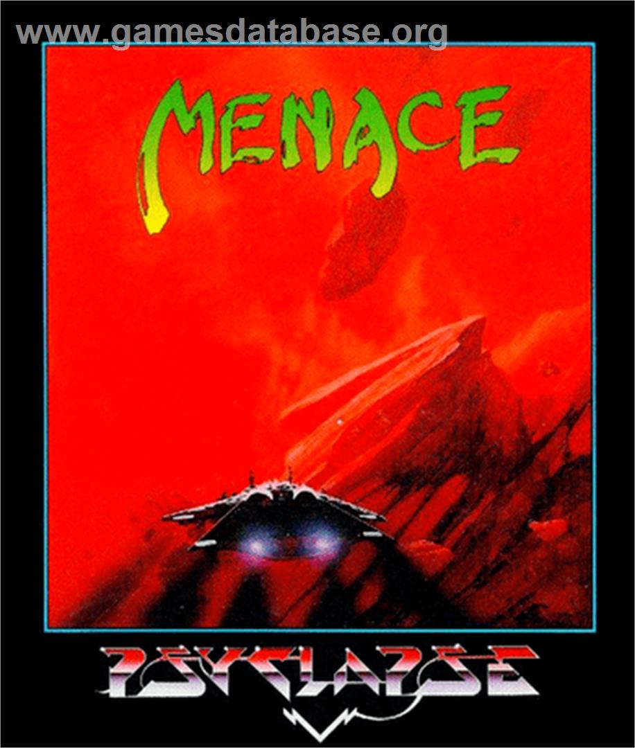 Menace - Commodore 64 - Artwork - Box