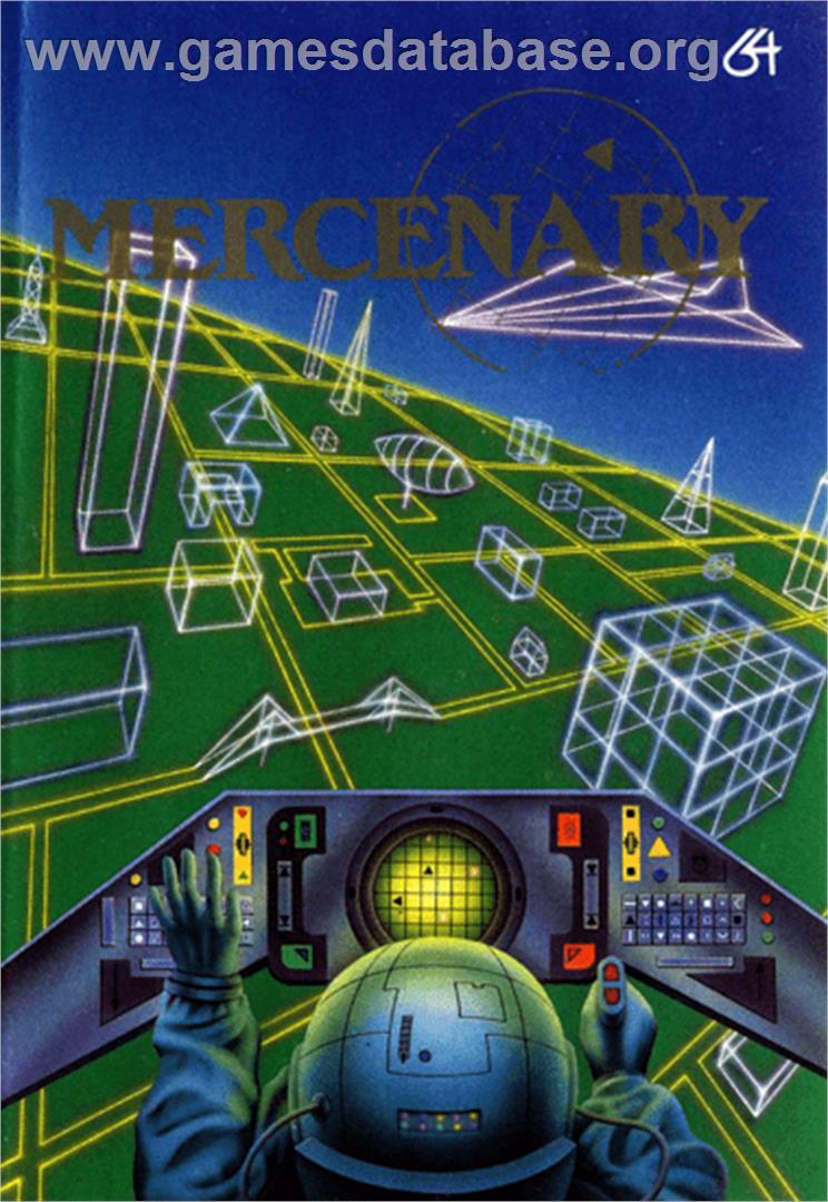 Mercenary: Escape From Targ with the Second City - Commodore 64 - Artwork - Box
