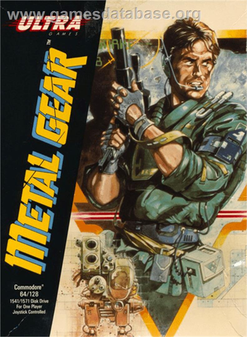 Metal Gear - Commodore 64 - Artwork - Box