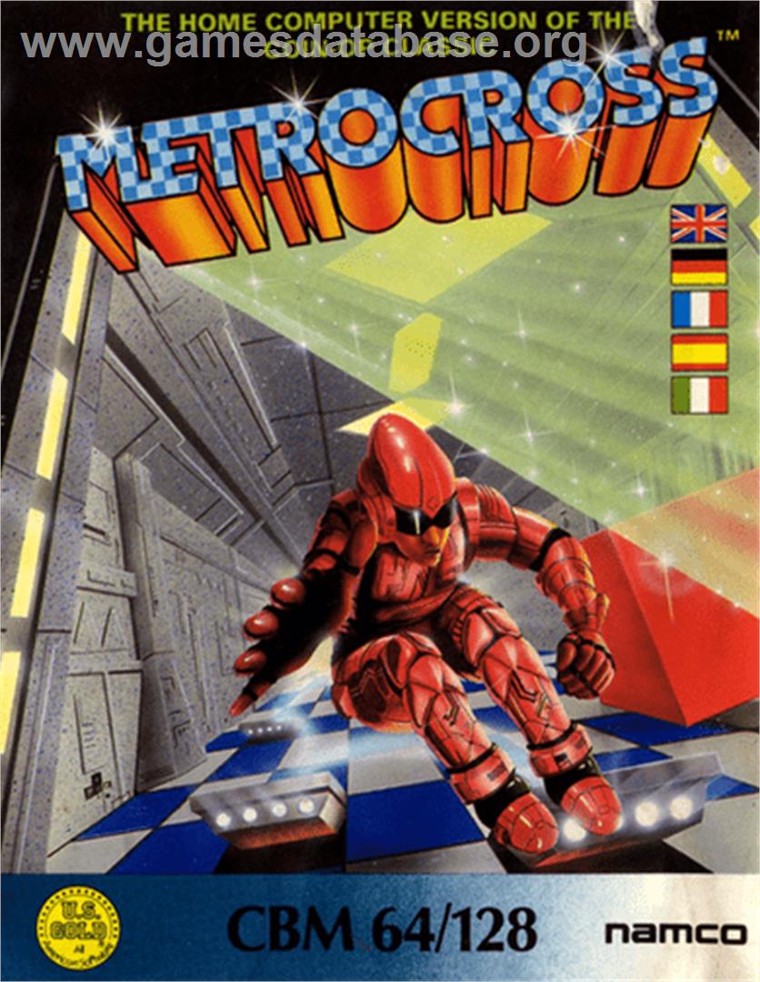 Metro Cross - Commodore 64 - Artwork - Box