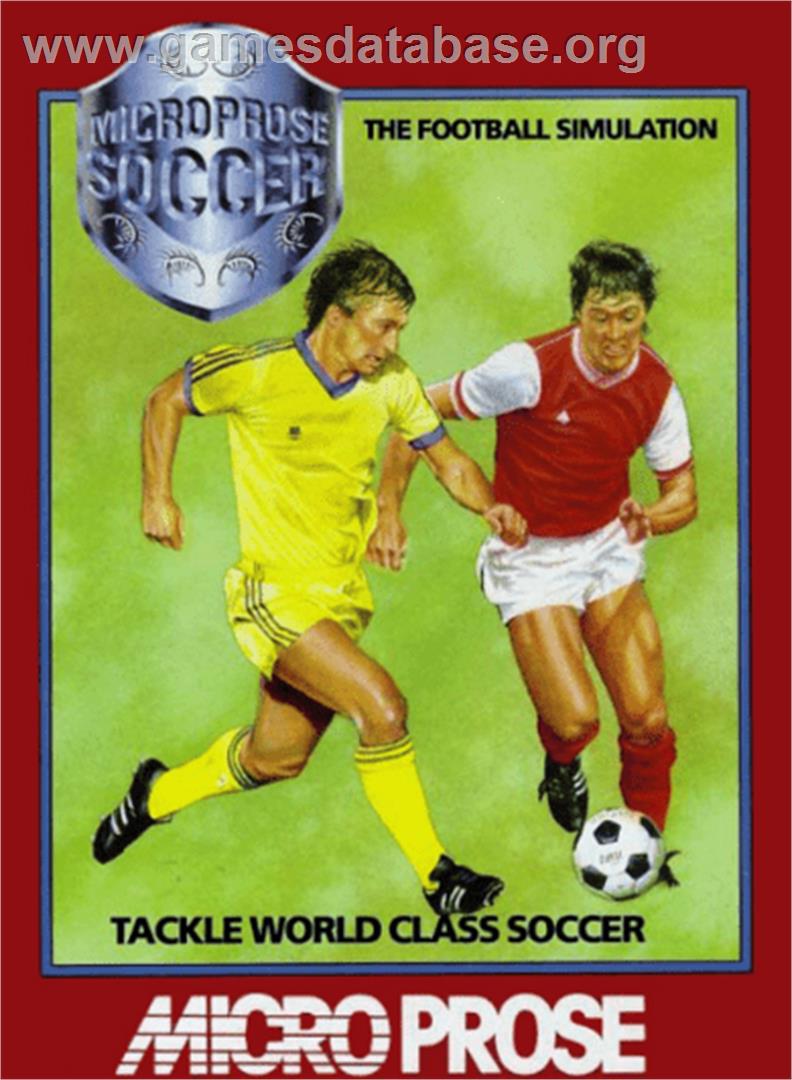 Microprose Pro Soccer - Commodore 64 - Artwork - Box