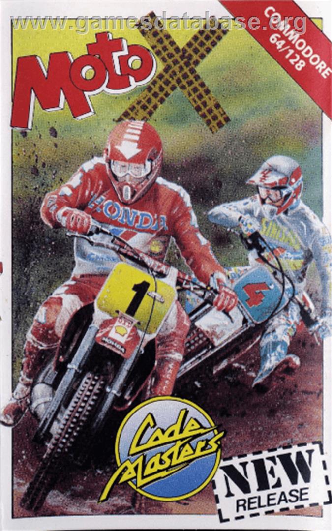 Motocross - Commodore 64 - Artwork - Box