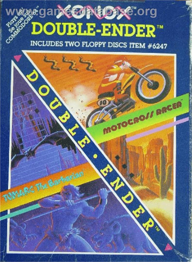 Motocross Racer - Commodore 64 - Artwork - Box