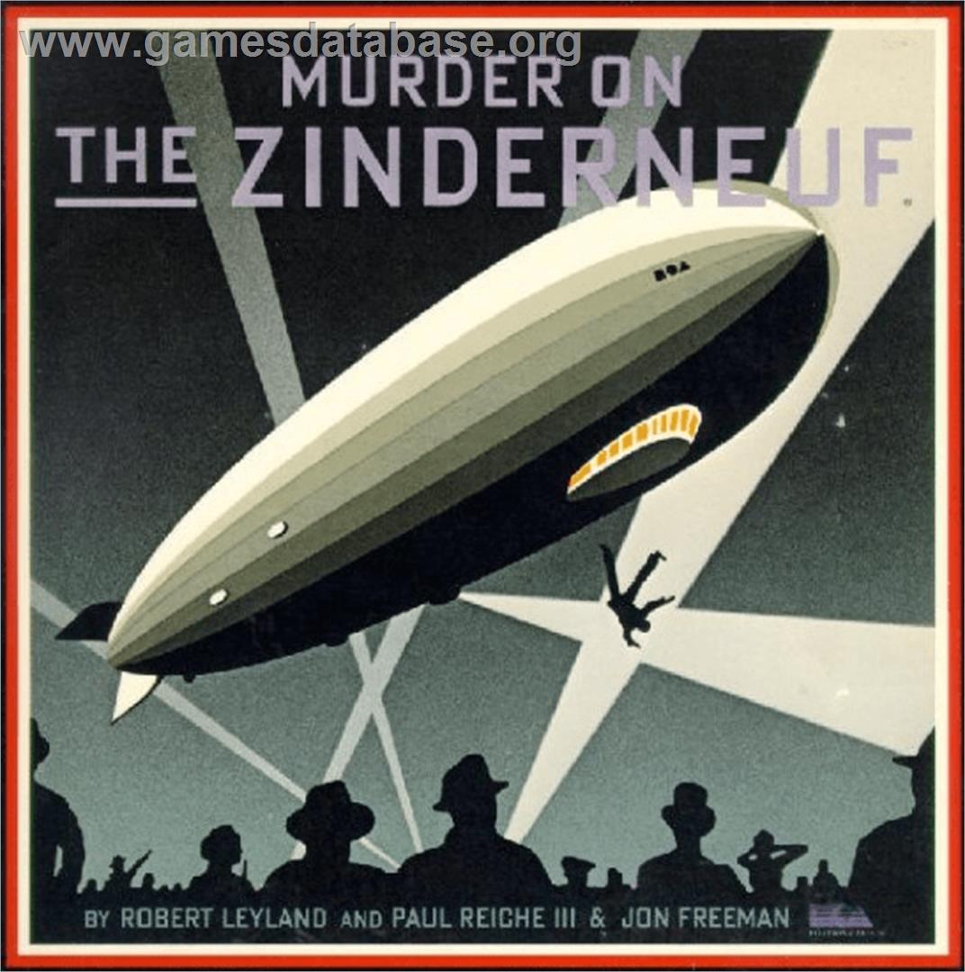 Murder on the Zinderneuf - Commodore 64 - Artwork - Box