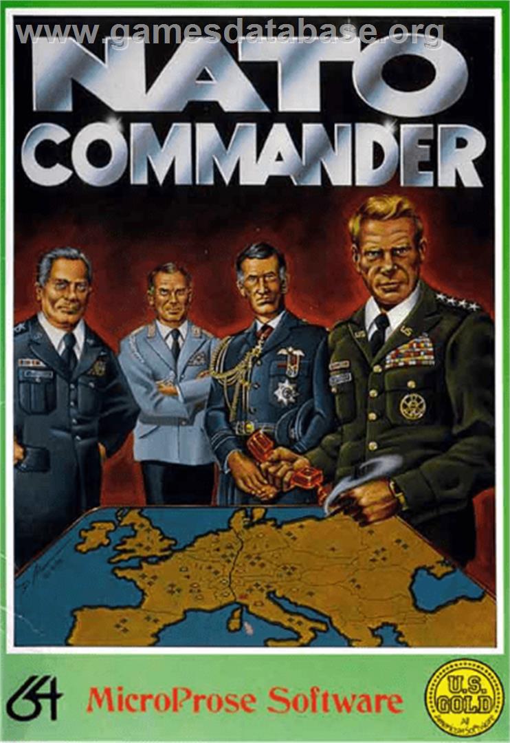 NATO Commander - Commodore 64 - Artwork - Box
