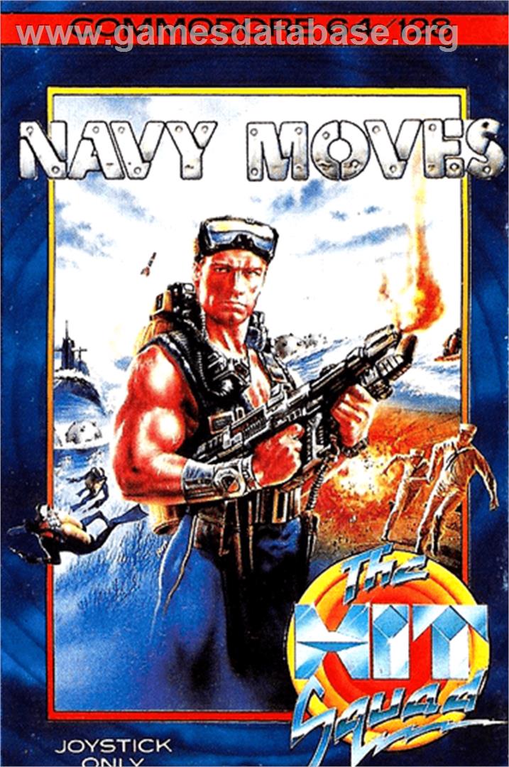 Navy Moves - Commodore 64 - Artwork - Box