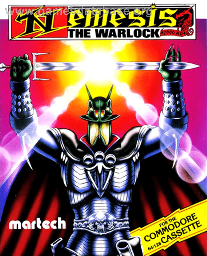 Nemesis the Warlock - Commodore 64 - Artwork - Box