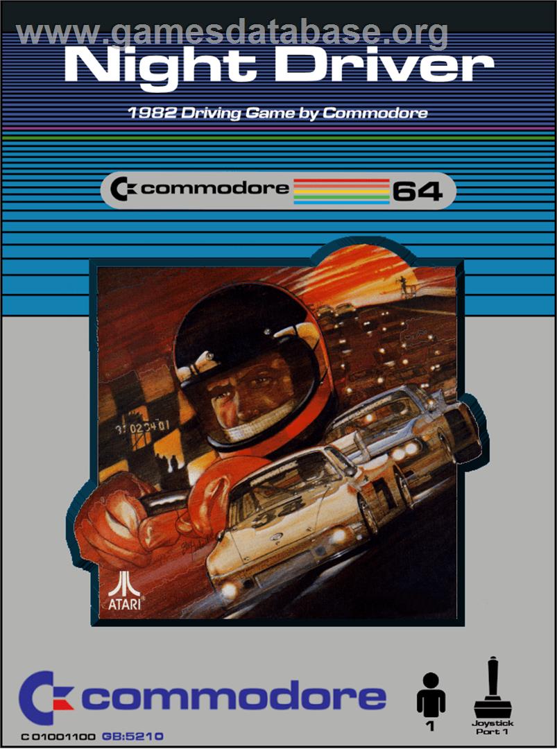 Night Driver - Commodore 64 - Artwork - Box