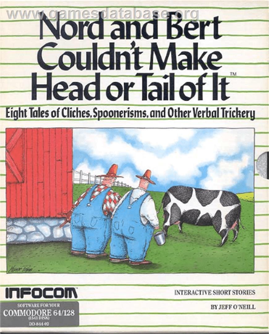 Nord and Bert Couldn't Make Head or Tail of It - Commodore 64 - Artwork - Box