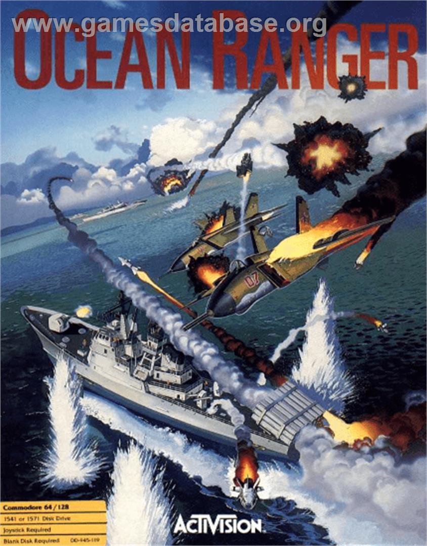 Ocean Ranger - Commodore 64 - Artwork - Box