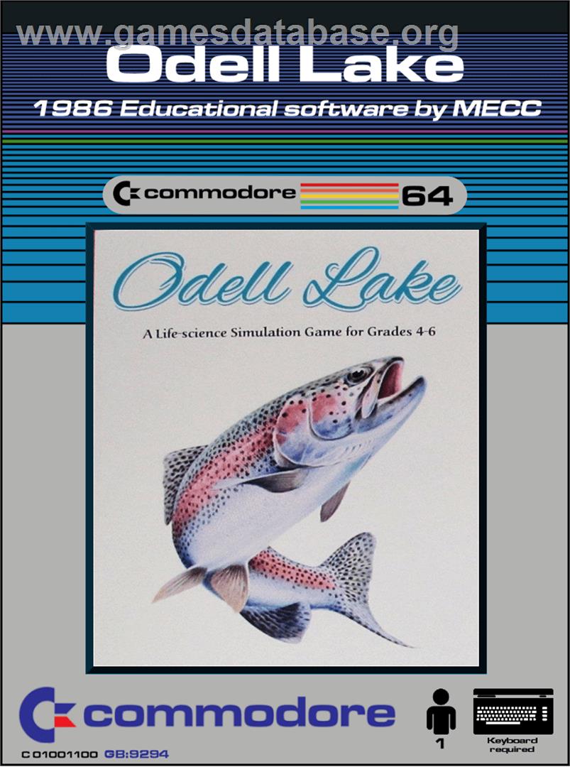 Odell Lake - Commodore 64 - Artwork - Box