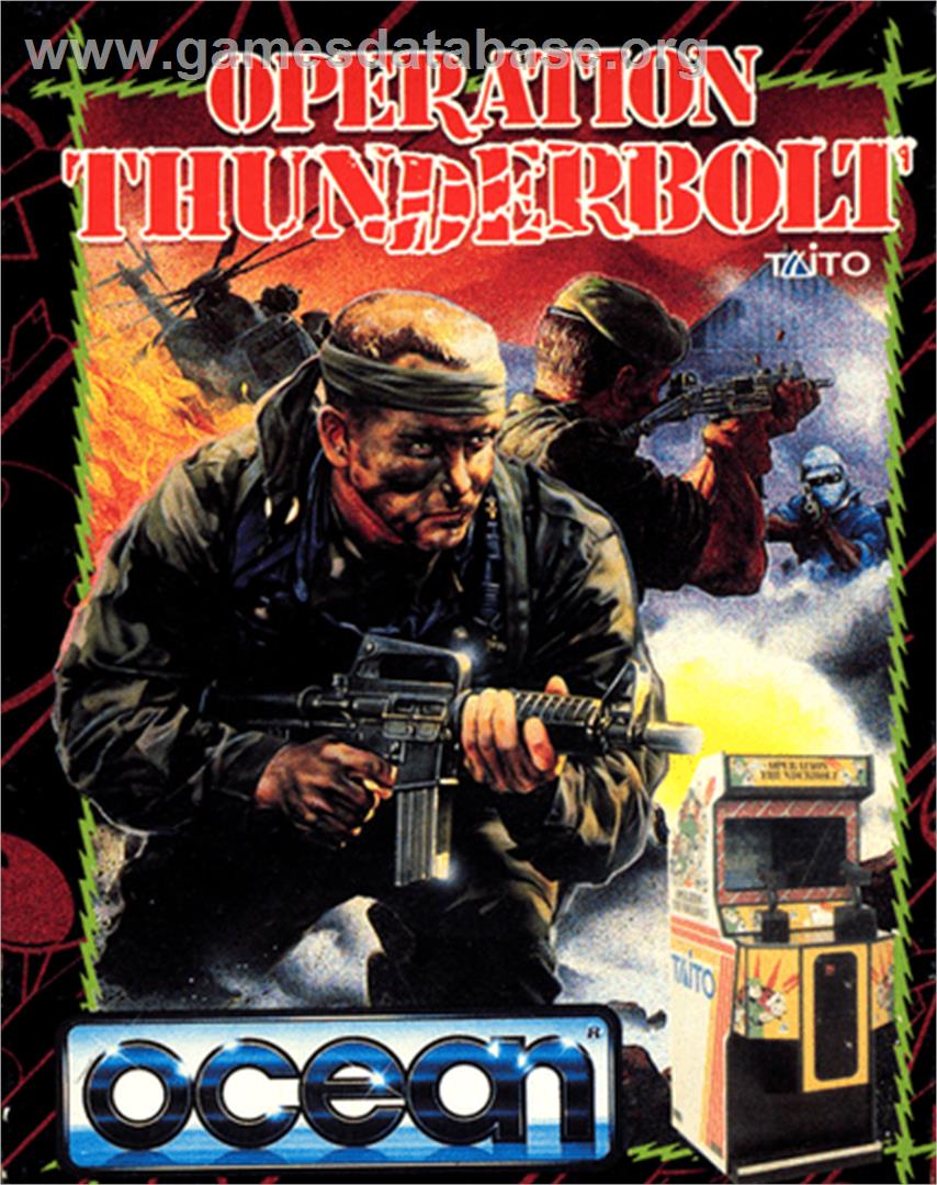 Operation Thunderbolt - Commodore 64 - Artwork - Box
