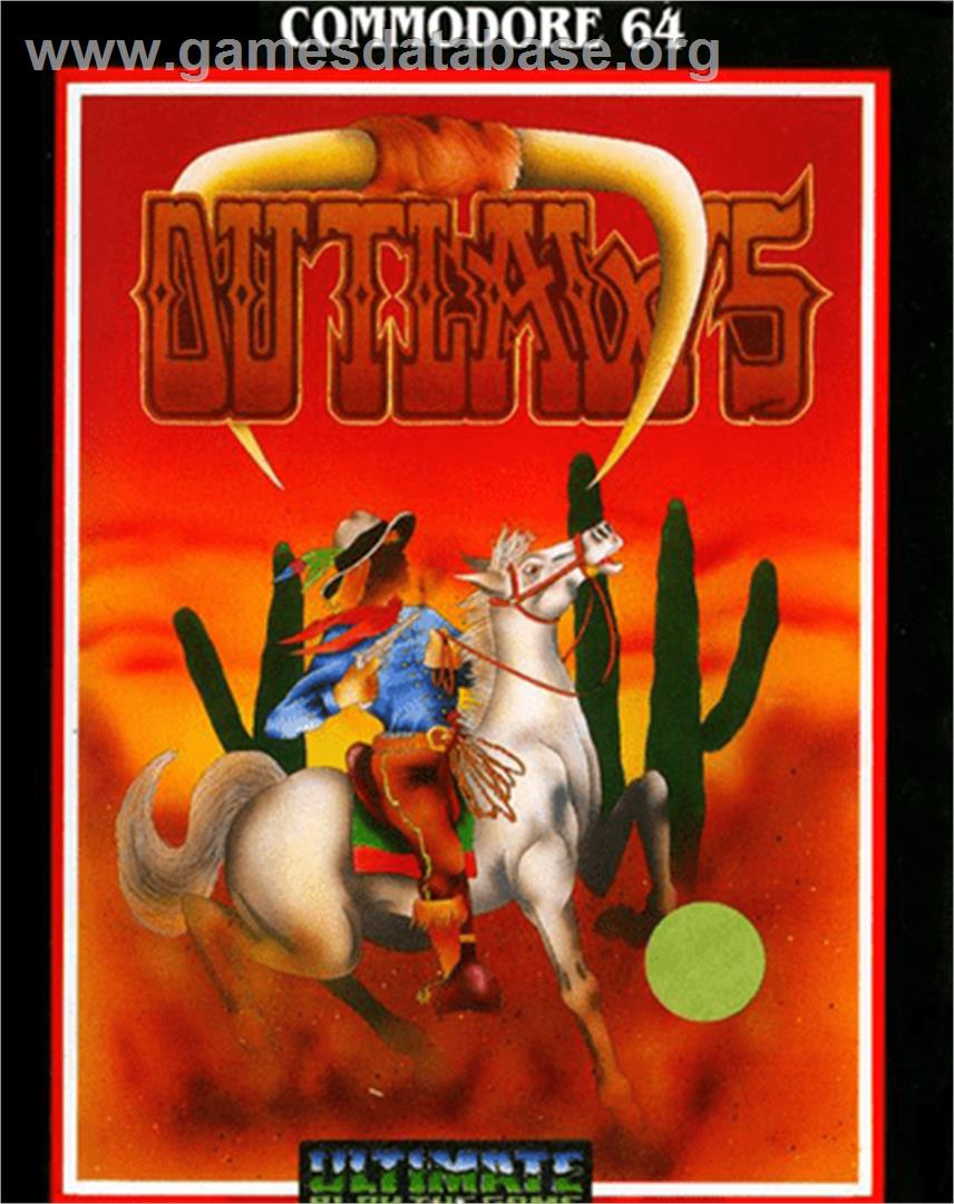 Outlaws - Commodore 64 - Artwork - Box