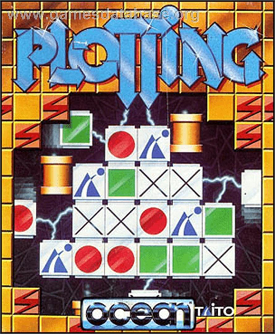 Plotting - Commodore 64 - Artwork - Box