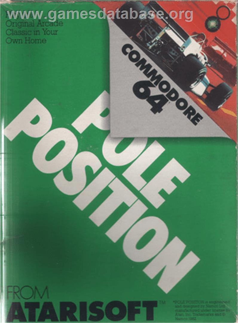 Pole Position - Commodore 64 - Artwork - Box