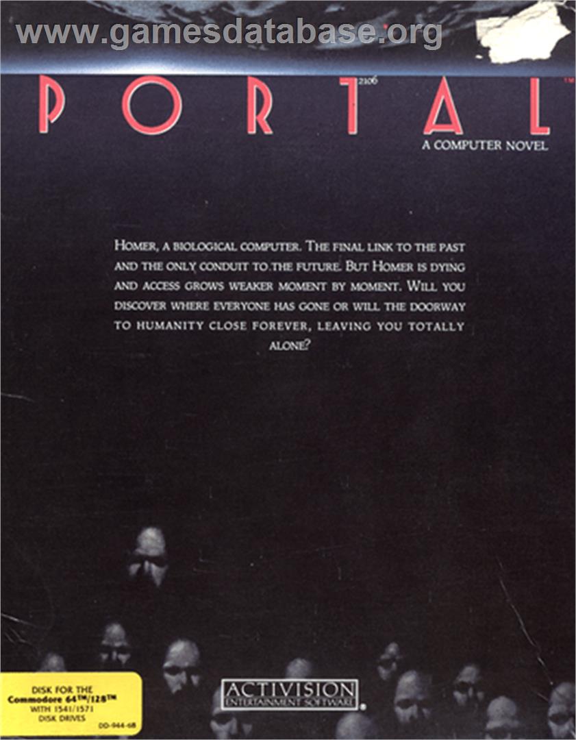 Portal - Commodore 64 - Artwork - Box