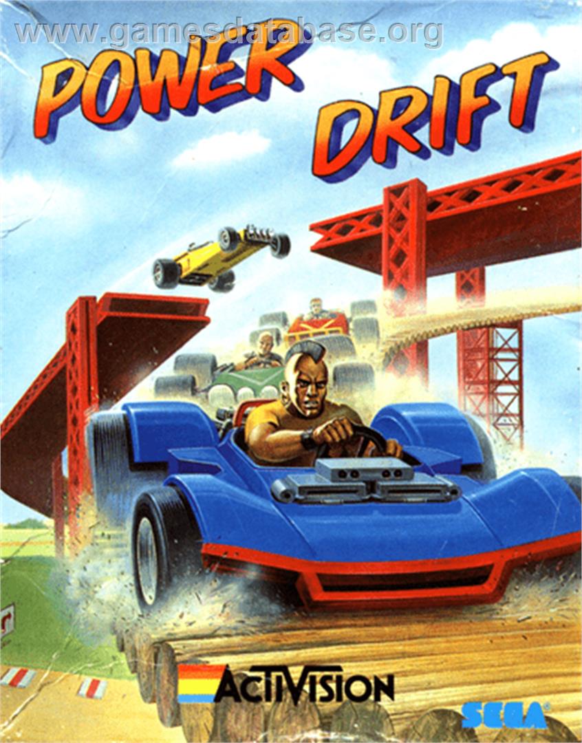 Power Drift - Commodore 64 - Artwork - Box
