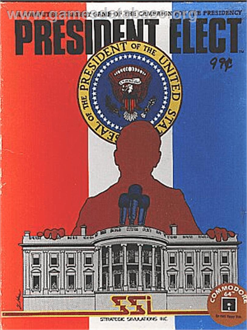 President Elect: 1988 Edition - Commodore 64 - Artwork - Box