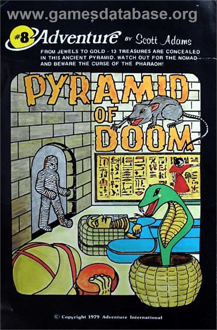 Pyramid of Doom - Commodore 64 - Artwork - Box