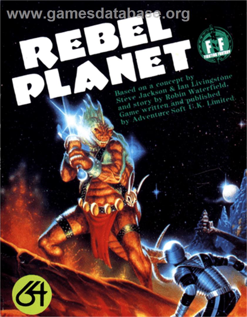 Rebel Planet - Commodore 64 - Artwork - Box