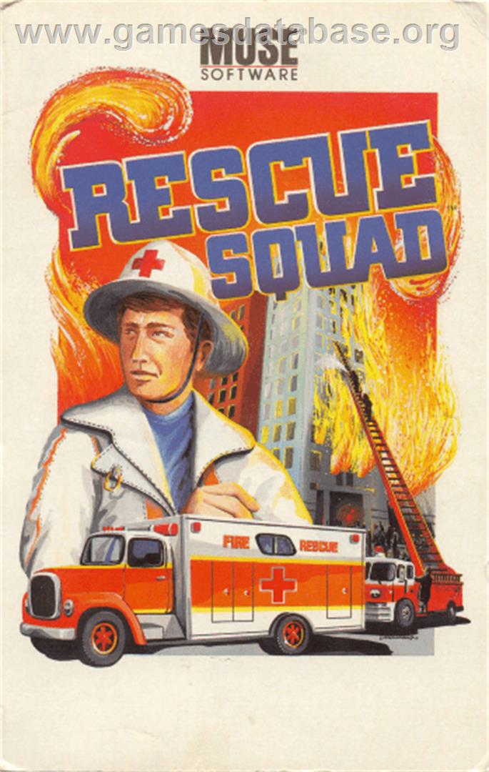 Rescue Squad - Commodore 64 - Artwork - Box