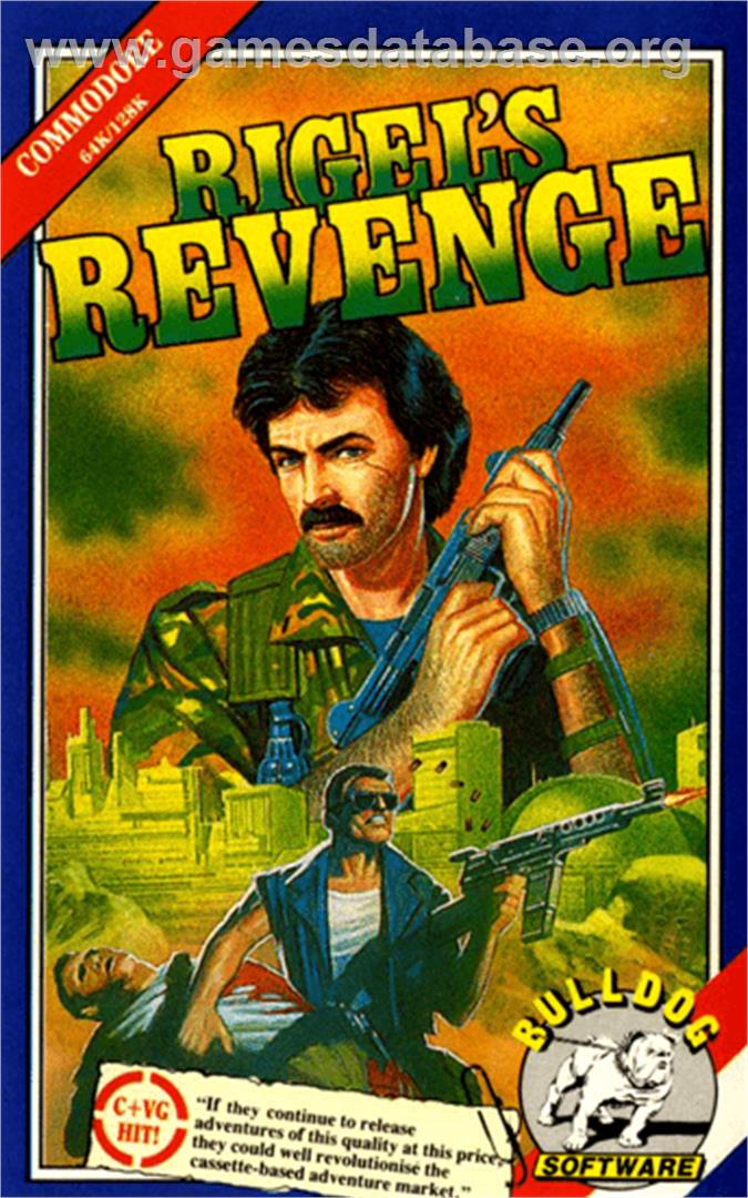 Rigel's Revenge - Commodore 64 - Artwork - Box