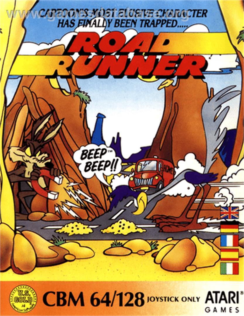 Road Runner - Commodore 64 - Artwork - Box