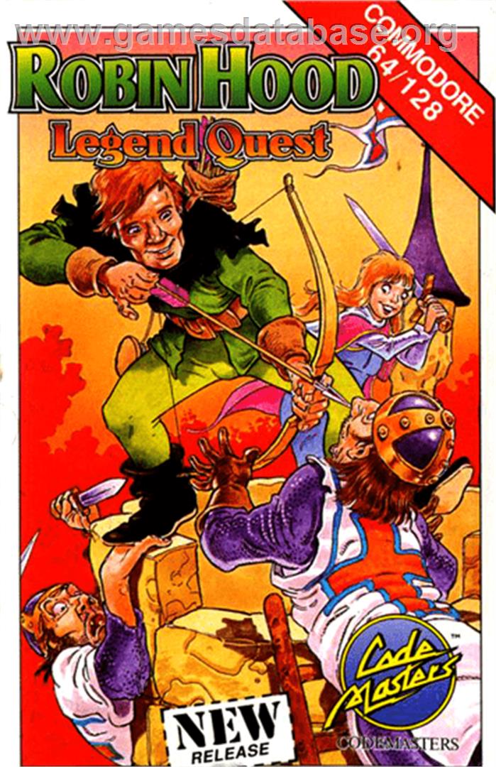 Robin Hood: Legend Quest - Commodore 64 - Artwork - Box