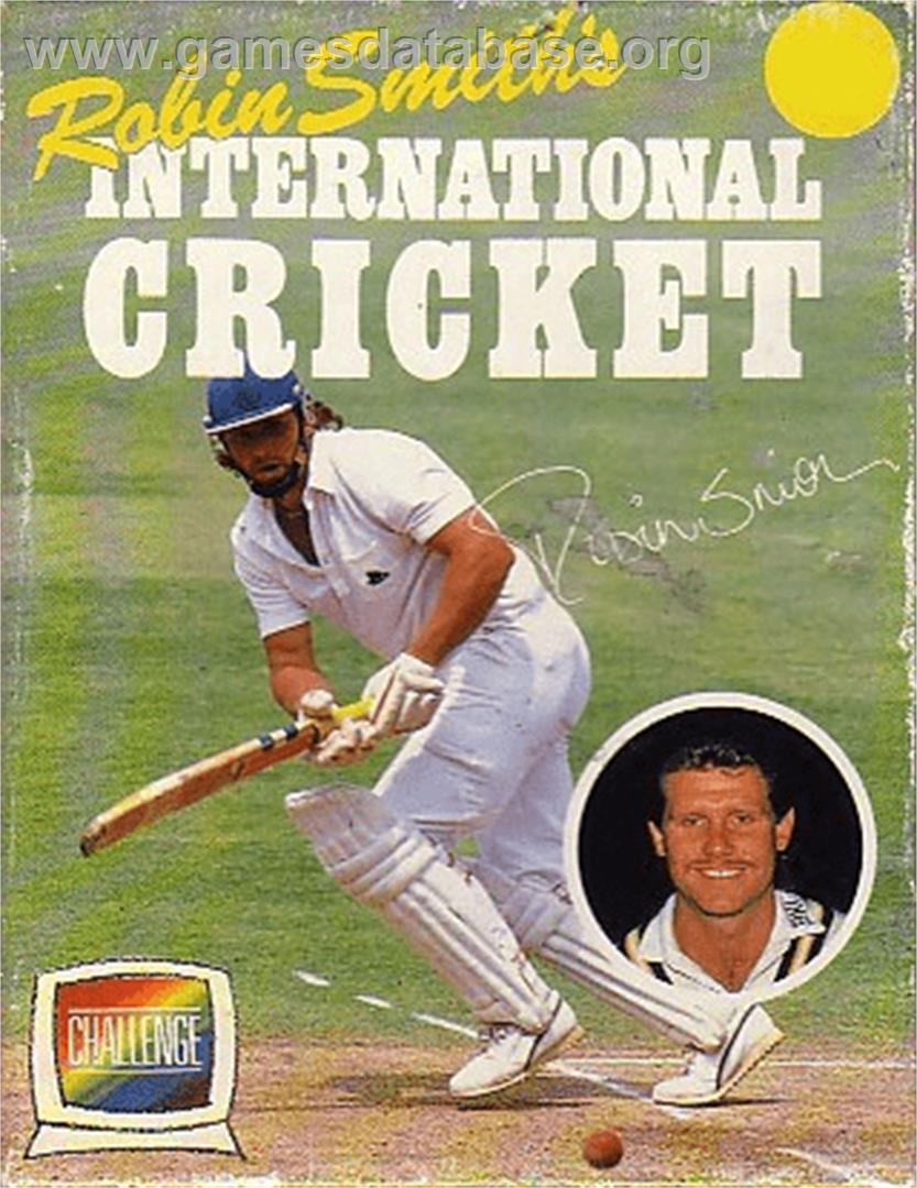 Robin Smith's International Cricket - Commodore 64 - Artwork - Box