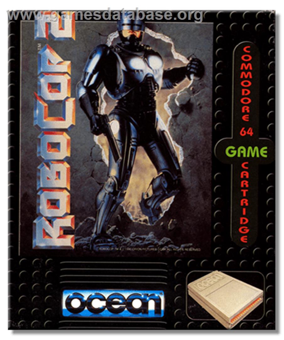 RoboCop 2 - Commodore 64 - Artwork - Box