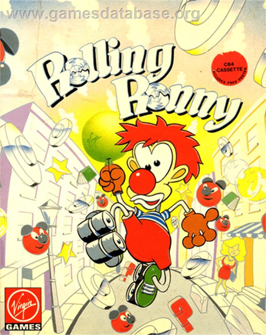 Rolling Ronny - Commodore 64 - Artwork - Box