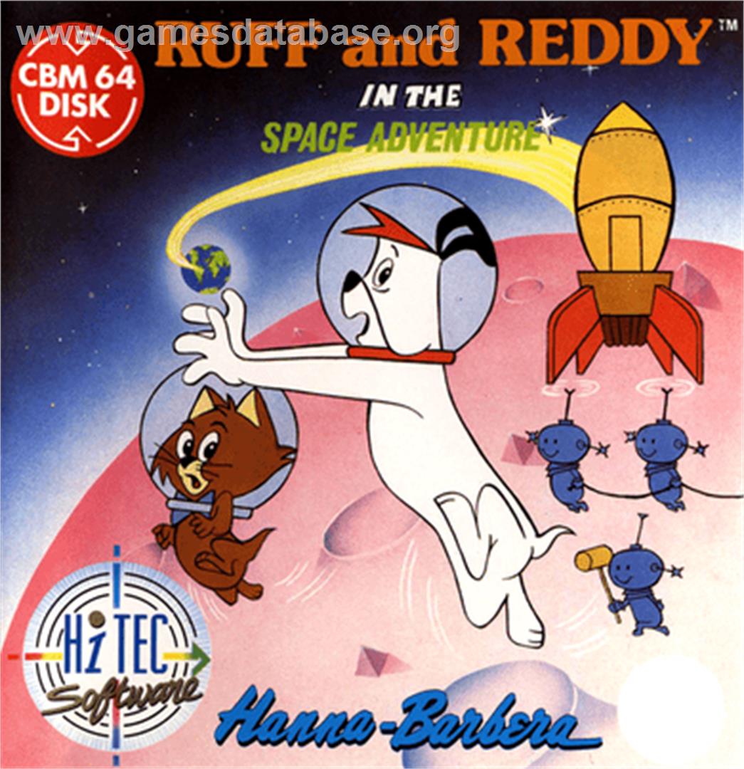 Ruff and Reddy in the Space Adventure - Commodore 64 - Artwork - Box