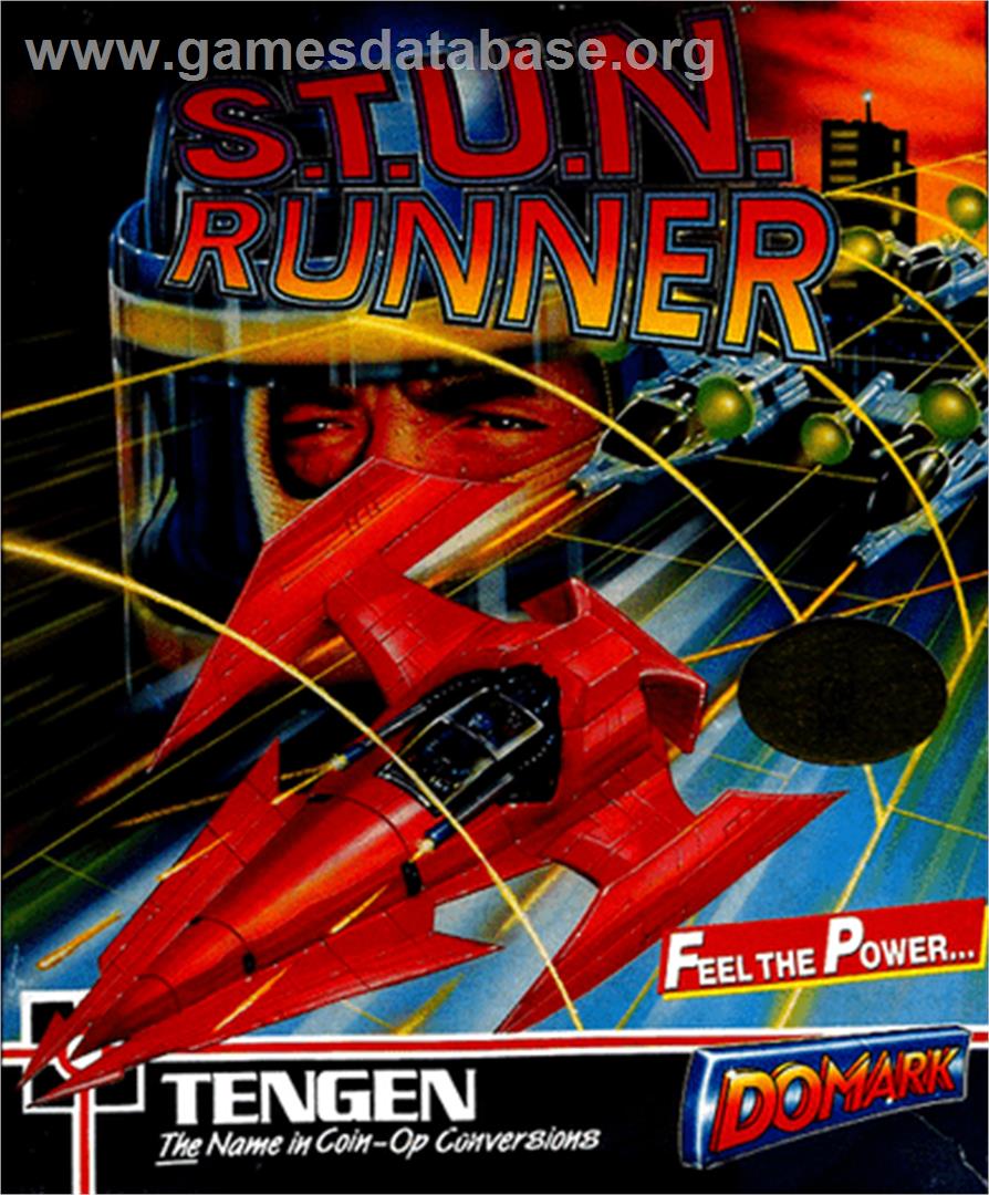 S.T.U.N. Runner - Commodore 64 - Artwork - Box