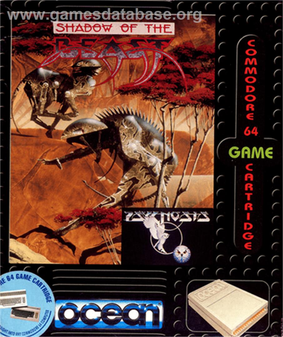 Shadow of the Beast - Commodore 64 - Artwork - Box