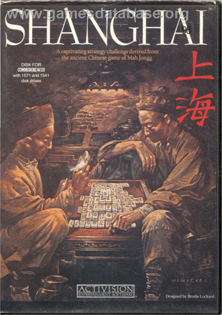 Shanghai - Commodore 64 - Artwork - Box