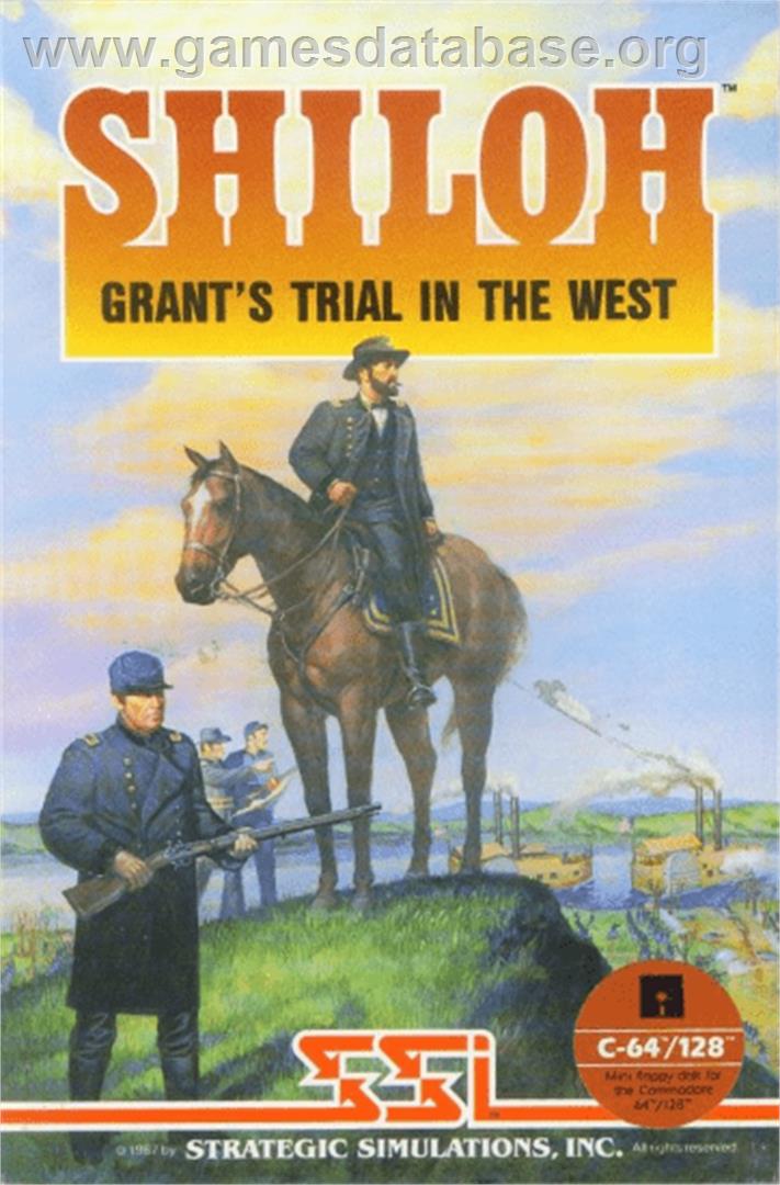 Shiloh: Grant's Trial in the West - Commodore 64 - Artwork - Box