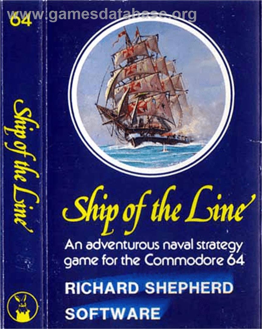 Ship of the Line - Commodore 64 - Artwork - Box