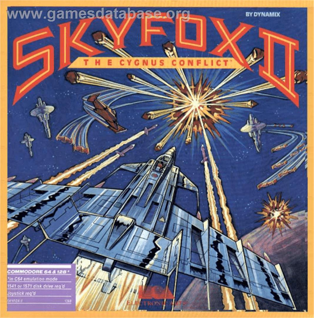 Skyfox II: The Cygnus Conflict - Commodore 64 - Artwork - Box