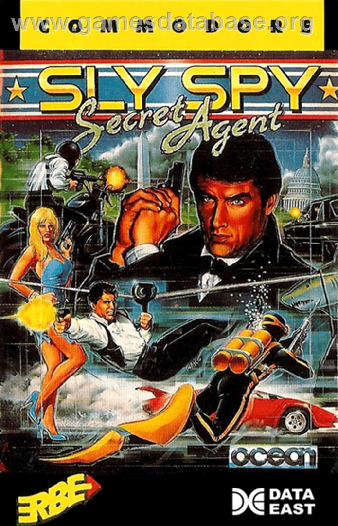 Sly Spy: Secret Agent - Commodore 64 - Artwork - Box