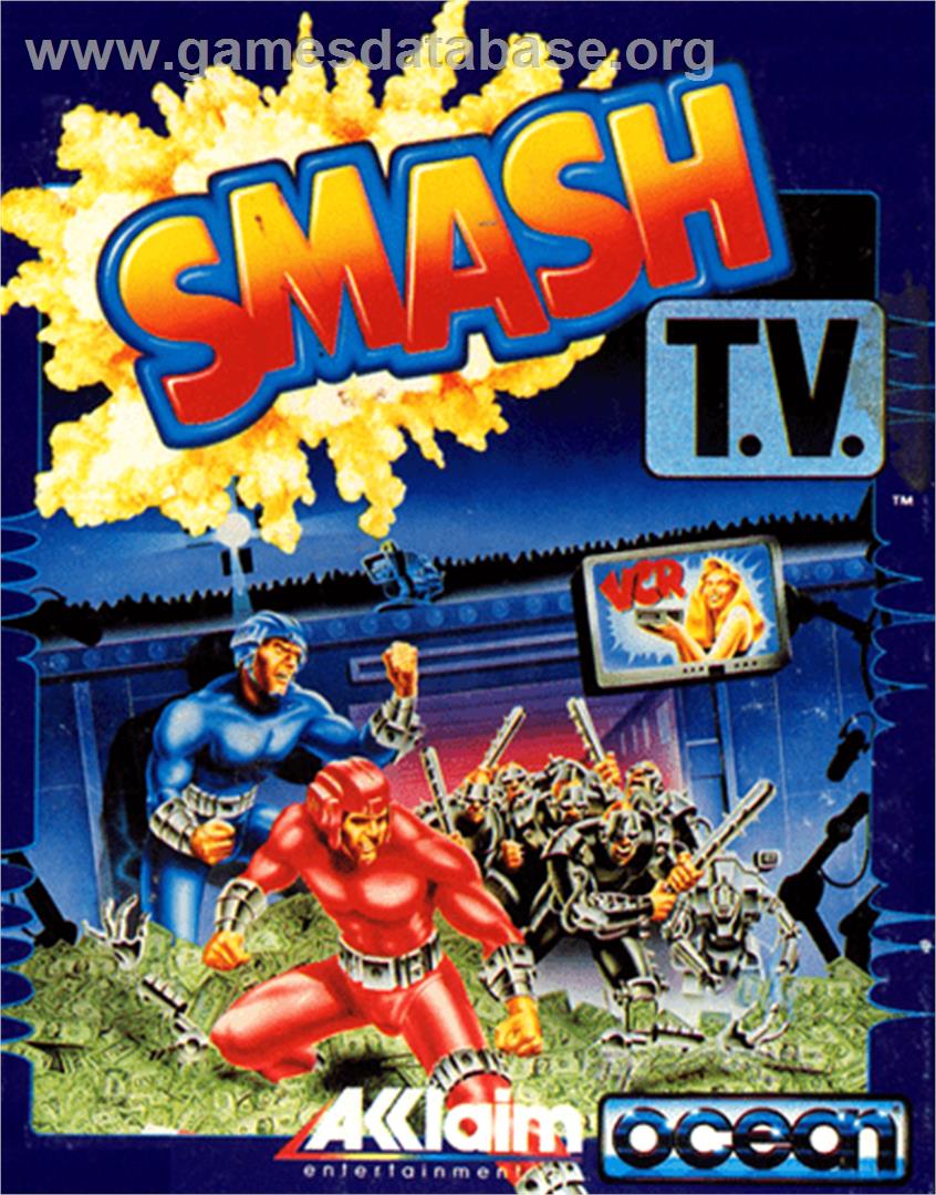 Smash T.V. - Commodore 64 - Artwork - Box