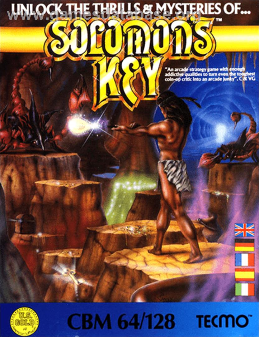 Solomon's Key - Commodore 64 - Artwork - Box