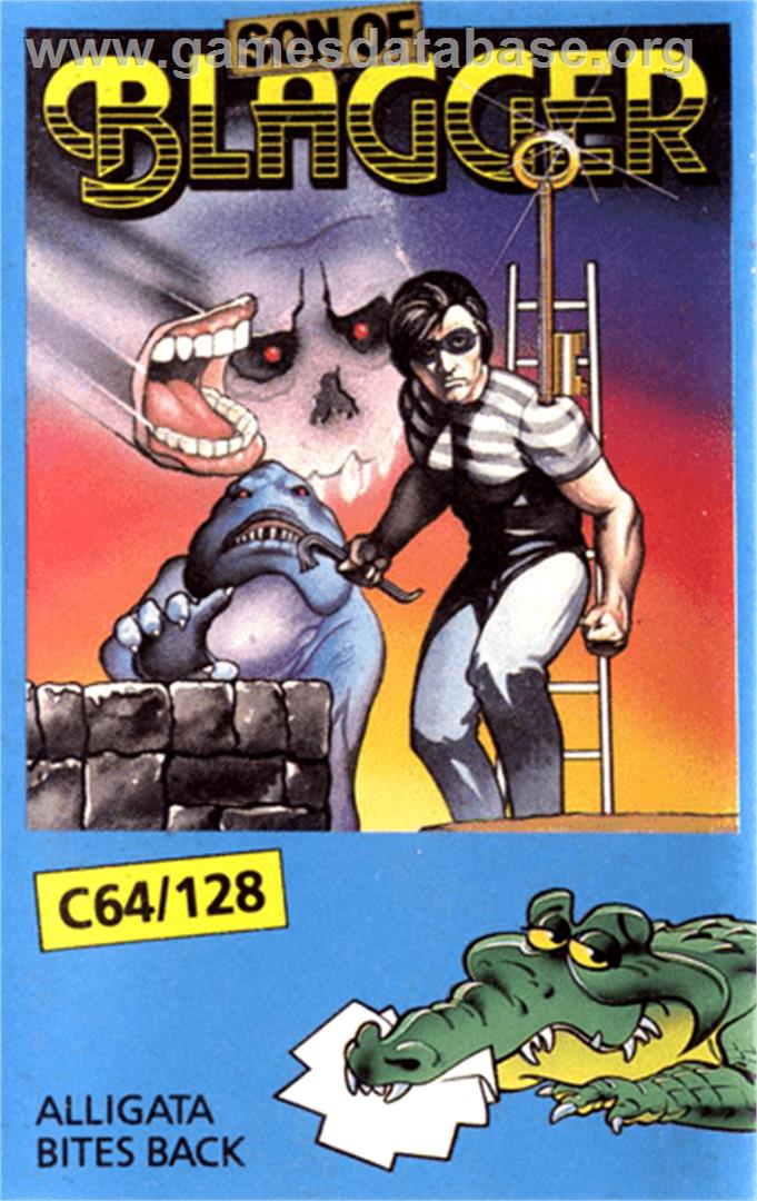 Son of Blagger - Commodore 64 - Artwork - Box