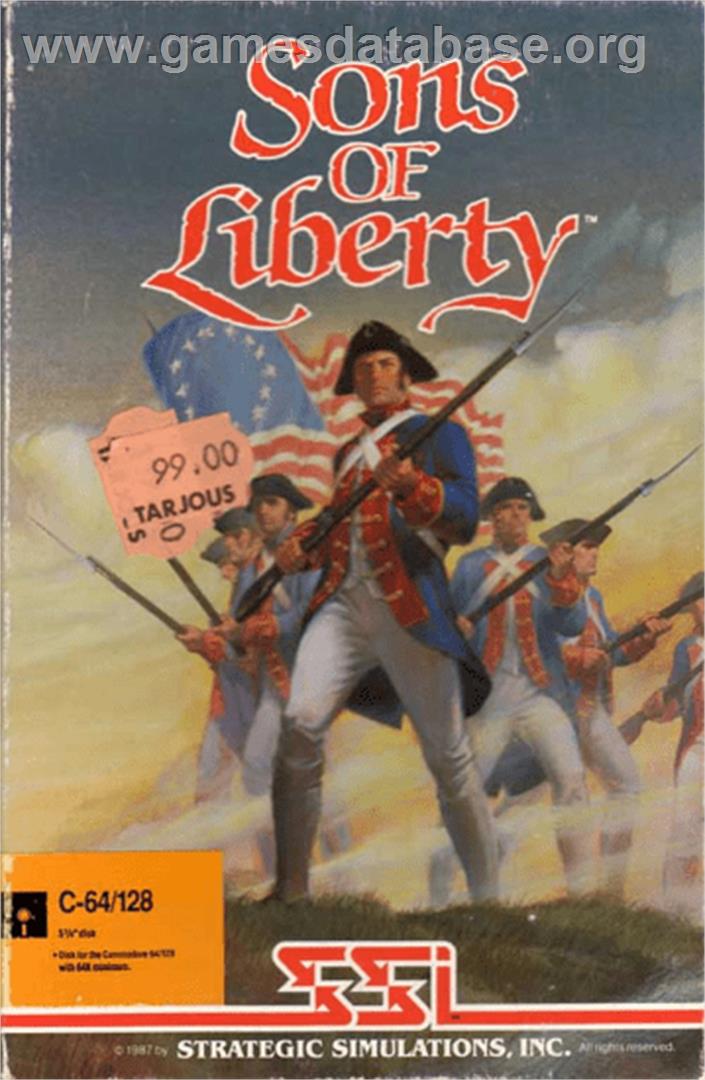 Sons of Liberty - Commodore 64 - Artwork - Box