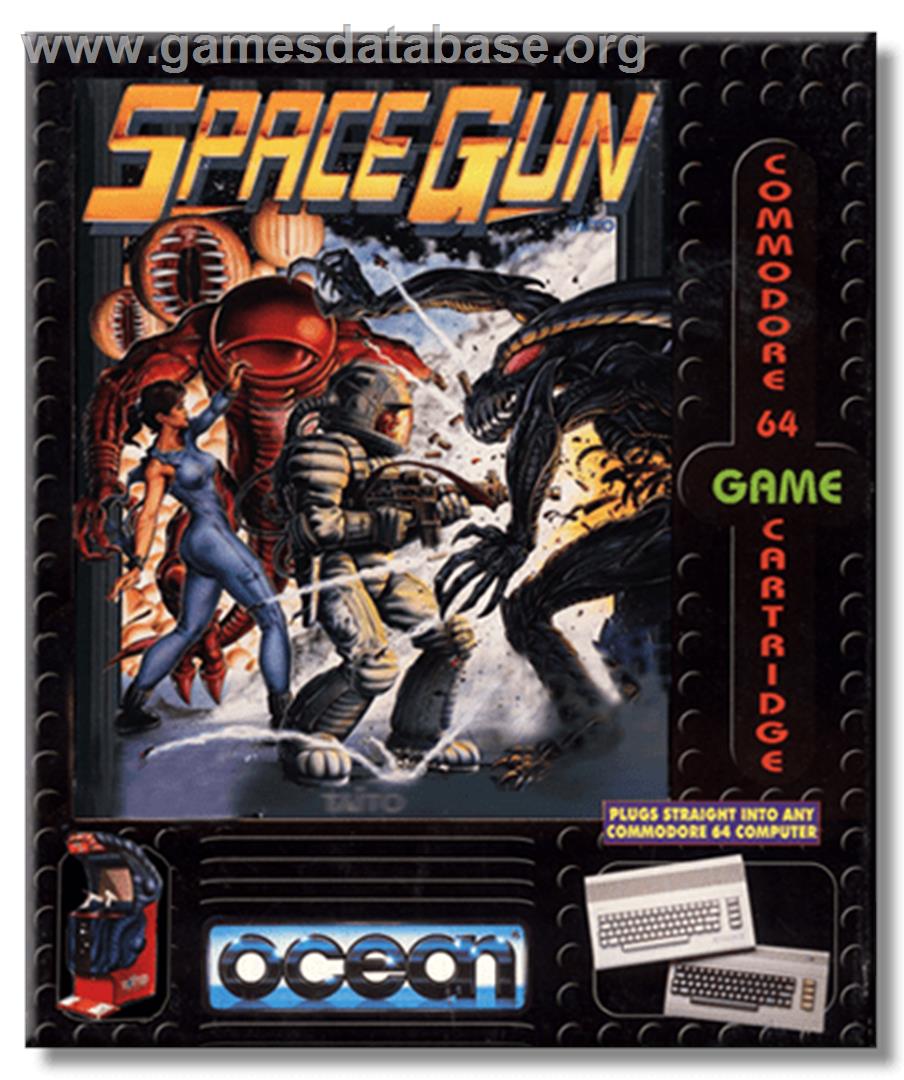 Space Gun - Commodore 64 - Artwork - Box