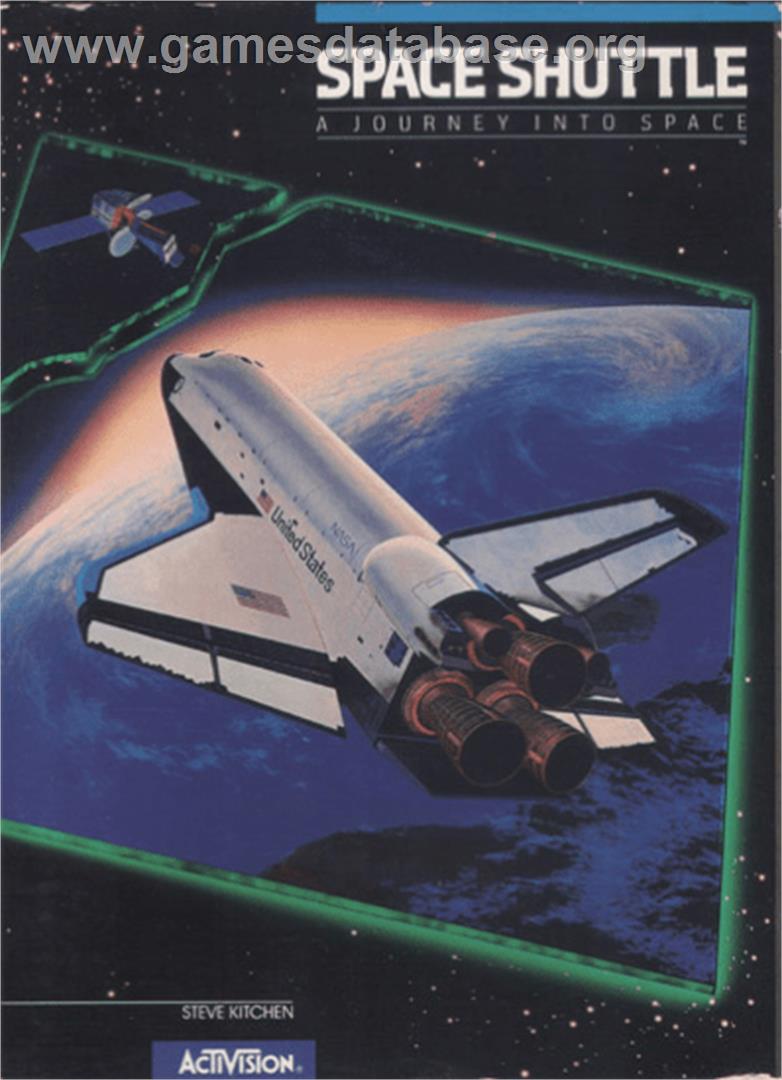 Space Shuttle: A Journey into Space - Commodore 64 - Artwork - Box