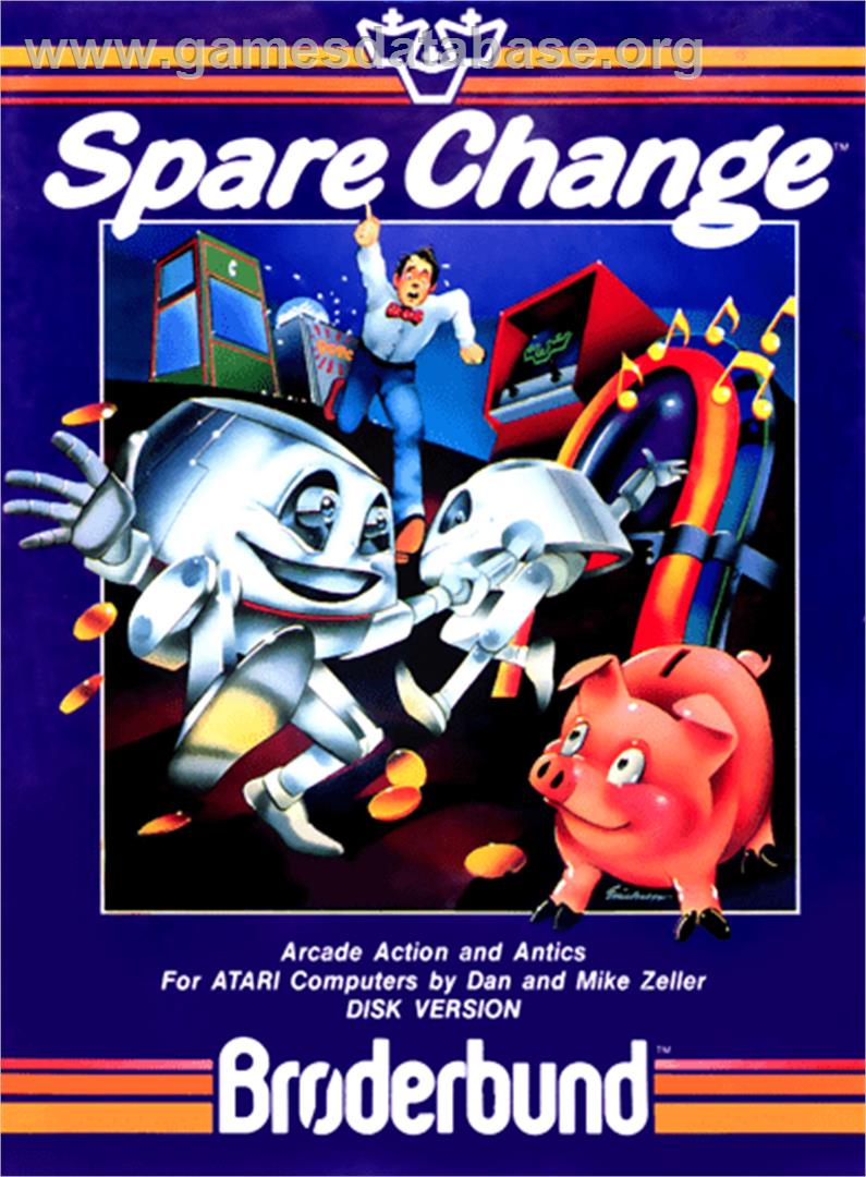 Spare Change - Commodore 64 - Artwork - Box