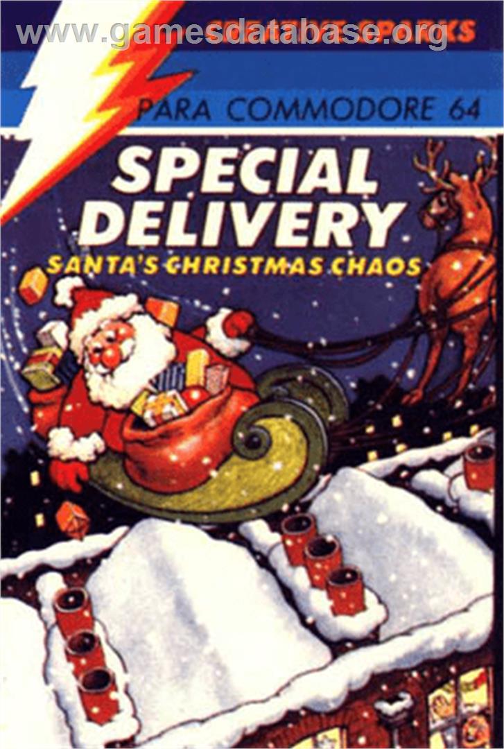 Special Delivery: Santa's Christmas Chaos - Commodore 64 - Artwork - Box